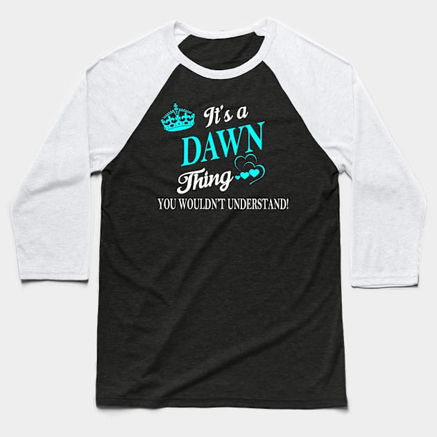 DAWN Baseball T-Shirt by Esssy